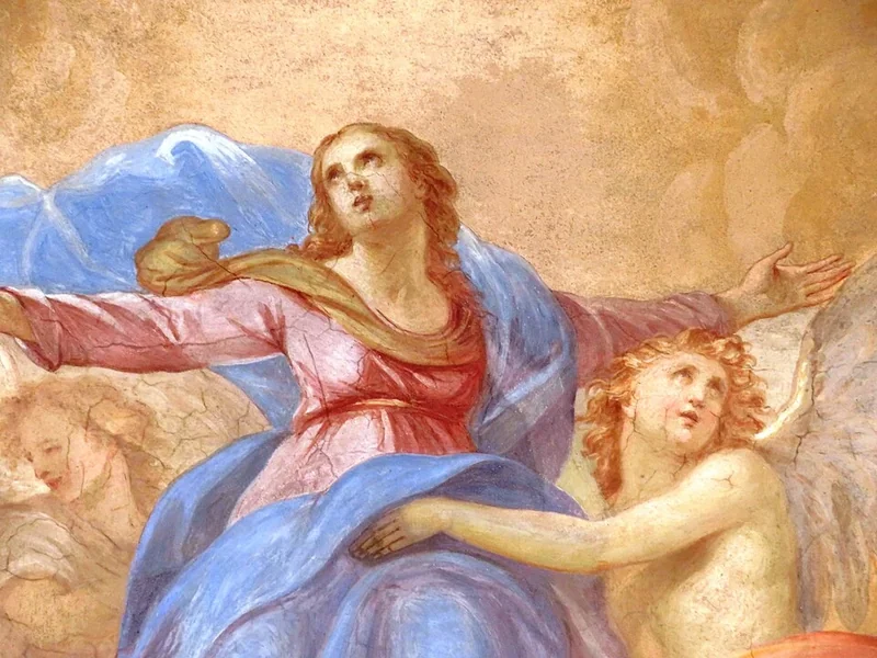 1788-Alois Keller - Da un affresco con San Pietro e Paolo